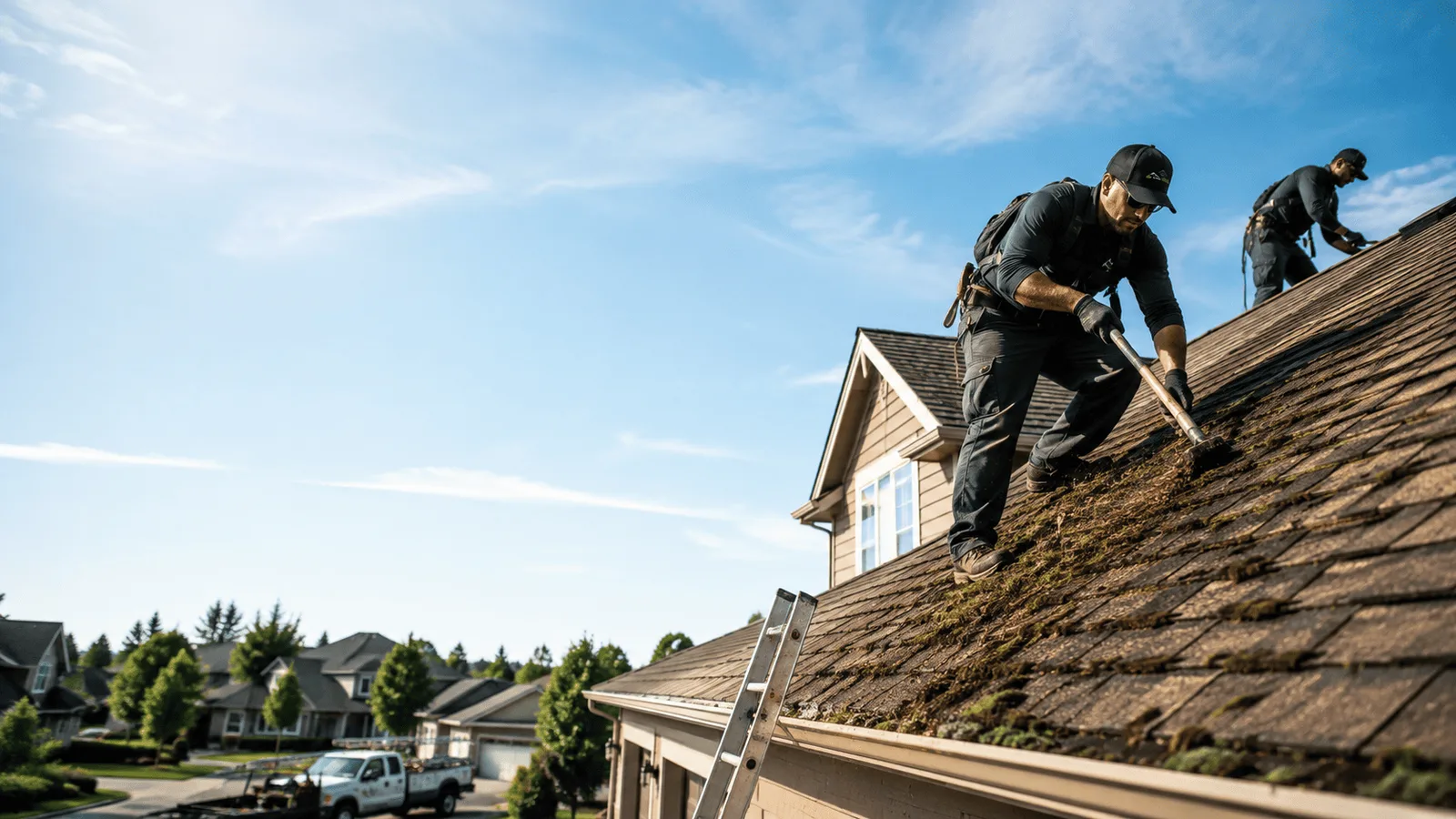 Roof Moss Removal in Mitchells, VA near me
